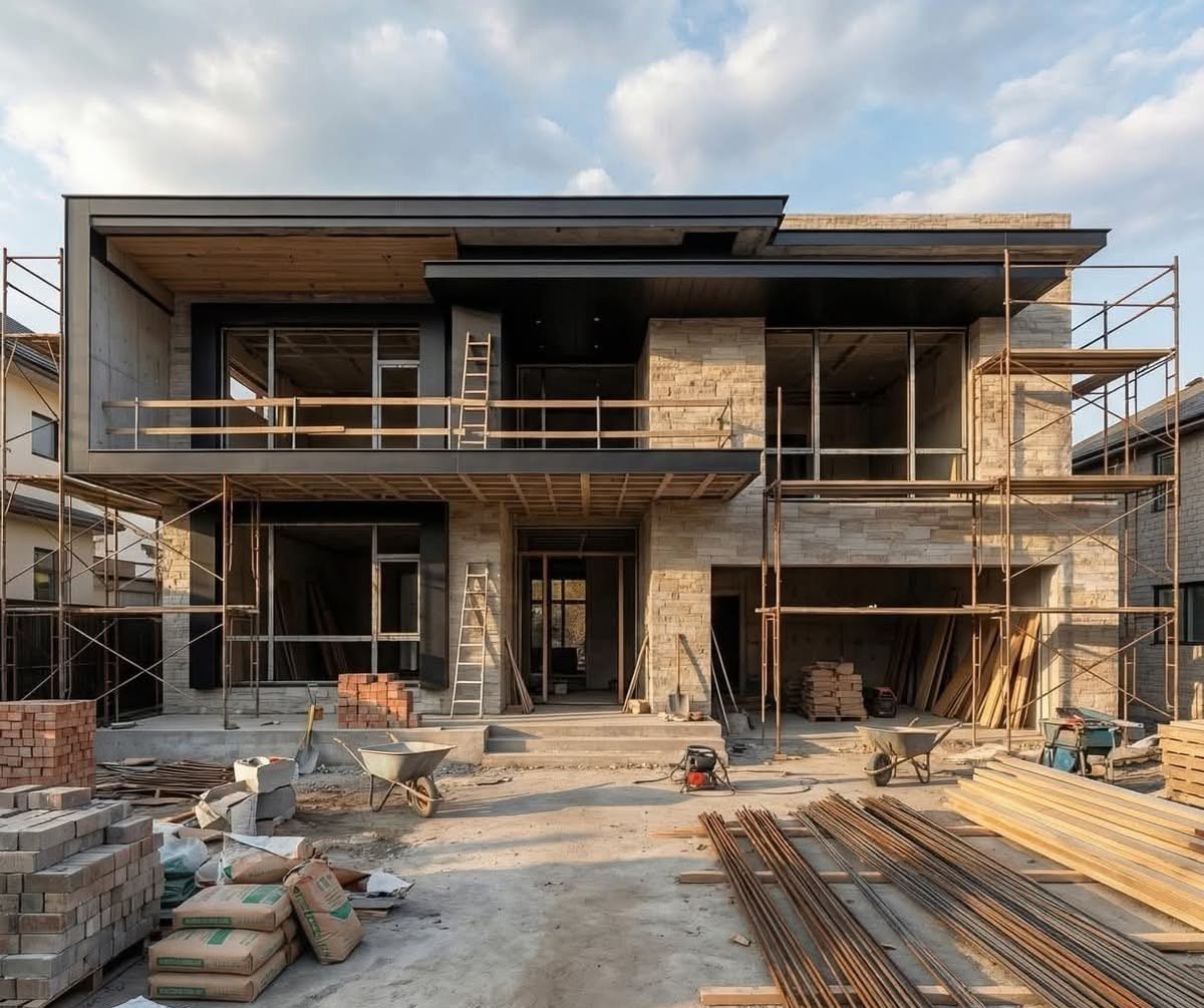 construction before